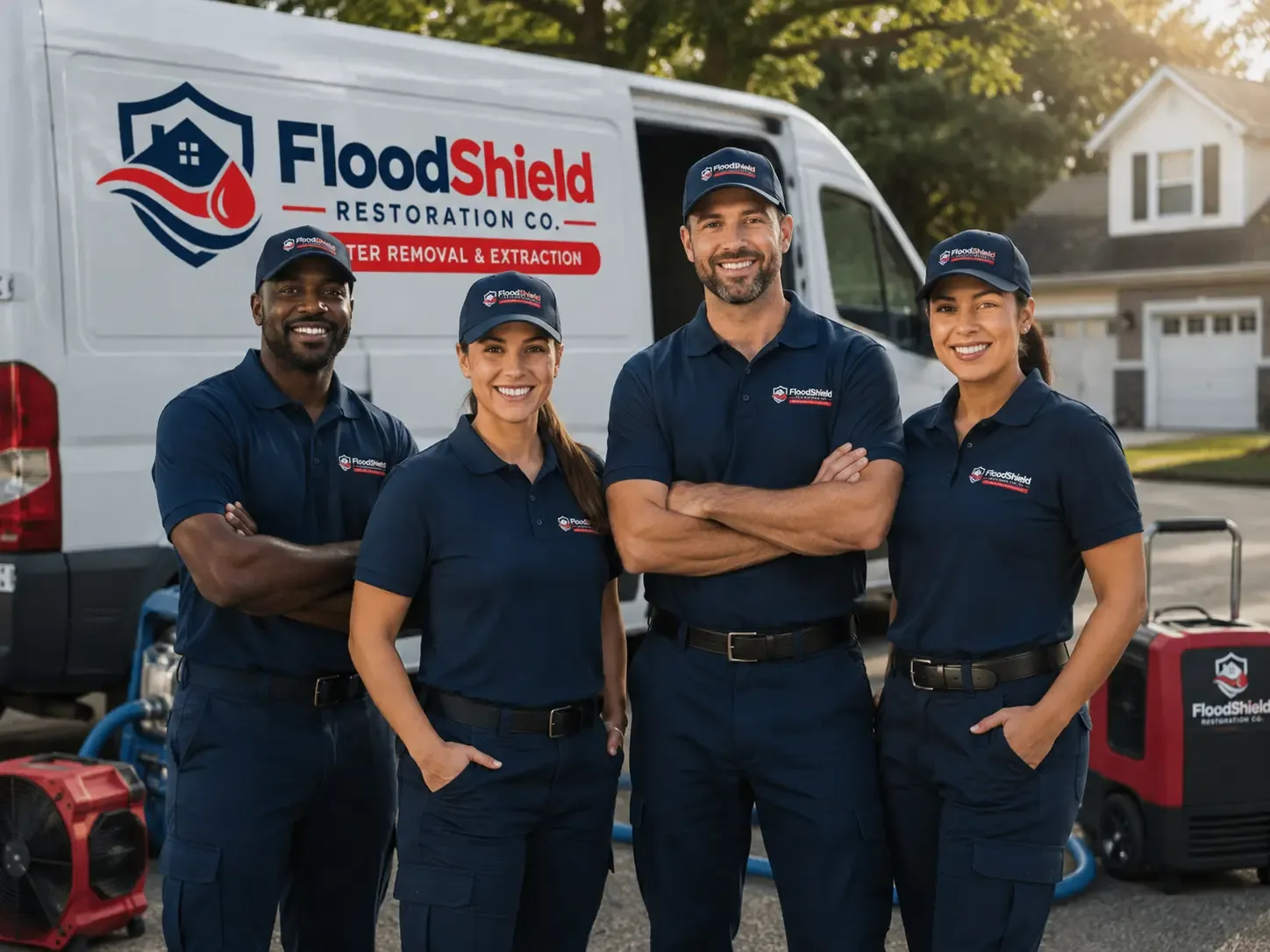 Flood Damage Restoration company in Pleasant Hill, OH